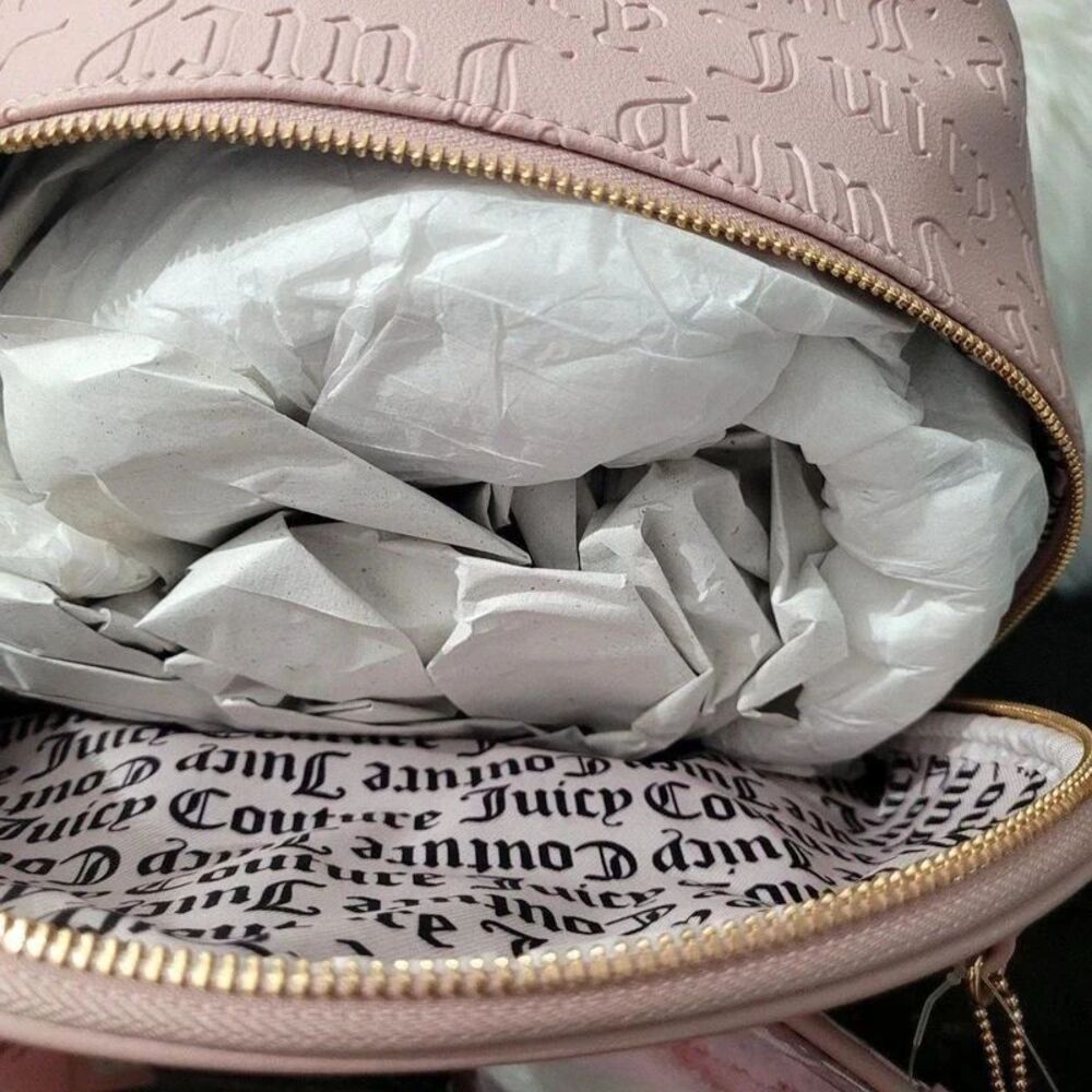 Juicy Couture Backpack With Pouch And Socks - Picture 5 of 6